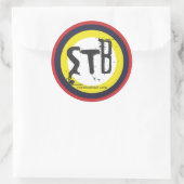 STBロゴシール ラウンドシール (バッグ)