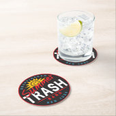 STB紙飲料用コースター ラウンドペーパーコースター (インサイチュ)