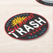 STB紙飲料用コースター ラウンドペーパーコースター (アングル)