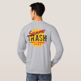 STB Sunバックメンズ長袖Tシャツにログオン Tシャツ
