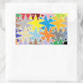 STBXノビノスターリザーズダンス 長方形シール (バッグ)