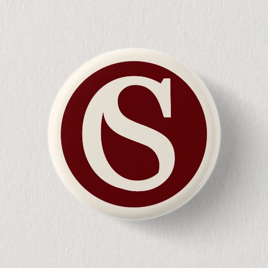 STCのロゴPIN 缶バッジ (正面)