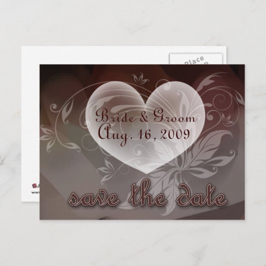 STD_heartswirl ポストカード (正面/裏面)