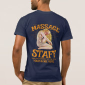 STD VD共和党マッサージ店不潔な召使 Tシャツ (裏面)