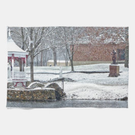 Steでアヒルの池。マリー・デュラック キッチンタオル