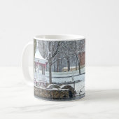 Steでアヒルの池。マリー・デュラック コーヒーマグカップ (正面左)