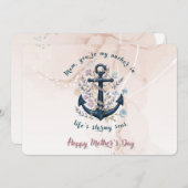 Steadfastいかり – マザーズデイカード 招待状 (正面/裏面)