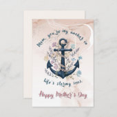 Steadfastいかり – マザーズデイフラットカード (正面/裏面)