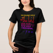 Steadfast Love Lord Mercies Never End Christian トライブレンドＴシャツ (正面)