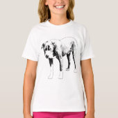 Steady Gaze, Street Simple Tシャツ (正面)