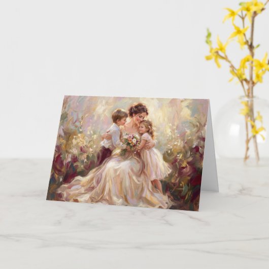 Steady Hands Mother's Day Card カード (黄色い花)