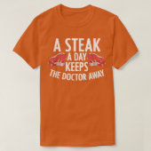 Steak Carnivore Grilling Master Meat Eater Meat Lo Tシャツ (デザイン正面)