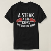Steak Carnivore Grilling Master Meat Eater Meat Lo Tシャツ (デザイン正面)