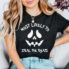 Steal The Treats ハロウィン オリジナルTシャツ Tシャツ