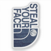 Steal Your Face Sticker シール (正面)