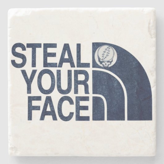 Steal Your Face Stone Coaster ストーンコースター (正面)