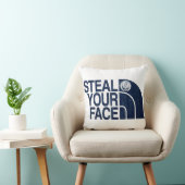 Steal Your Face Throw Pillow クッション (椅子)