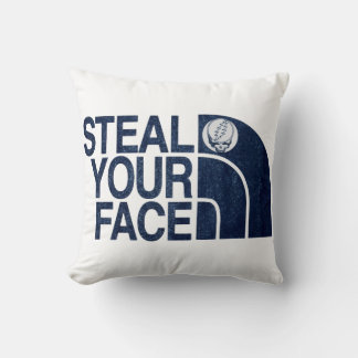 Steal Your Face Throw Pillow クッション