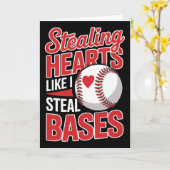 Stealing Hearts Like I Steal Ses Cute Funny Sell B カード (黄色い花)