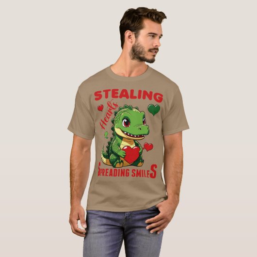 stealing hearts spreading smiles tシャツ (正面フル)