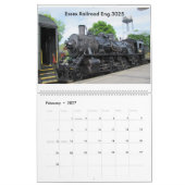 Steam Engines 2022 Calendar カレンダー (2月 2027)