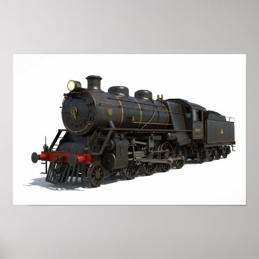 Steam Locomotive ポスター (正面)