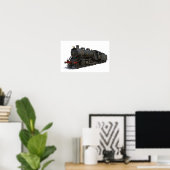 Steam Locomotive ポスター (ホームオフィス)
