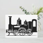 Steam Locomotive Invitations 招待状 (スタンド正面)