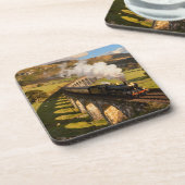 Steam Locomotive on Viaduct コースター (左側)