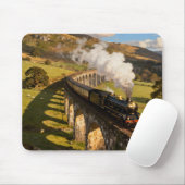 Steam Locomotive on Viaduct マウスパッド (マウス)