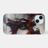 Steam Punk ファイアデーモン v2.0 iPhone 15ケース (裏面横)