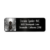 Steam Spider Steampunk for Personal & Business ラベル (正面)