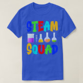 STEAM Squad Science Tech Engineering Math Art Subj Tシャツ (デザイン正面)