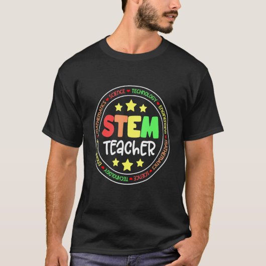 STEAM Teacher Back to School STEM special Apprecia Tシャツ (正面)