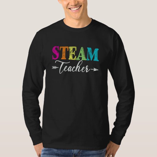Steam Teacher Hello Back To School Stem Special Tシャツ (正面)