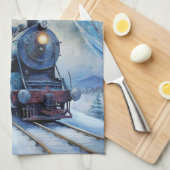 Steam Train キッチンタオル (四つ折り)