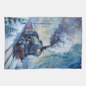 Steam Train キッチンタオル (横)