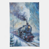 Steam Train キッチンタオル (縦)