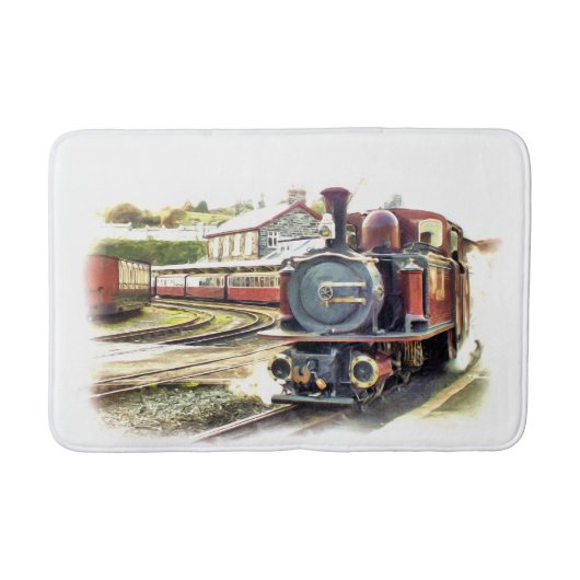 STEAM TRAIN バスマット (正面)