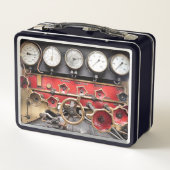 STEAM TRAIN  メタルランチボックス (裏面)