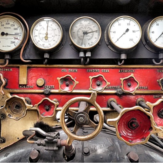 STEAM TRAIN  メタルランチボックス