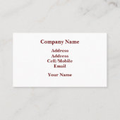 STEAM TRAIN 名刺 (裏面)