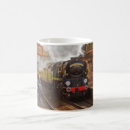 Steam Train 28A-Bイメージオプション コーヒーマグカップ (中央)