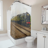 Steam Train 28A-Bイメージオプション シャワーカーテン (インサイチュ)