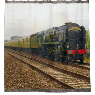 Steam Train 28A-Bイメージオプション シャワーカーテン