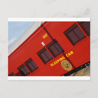 STEAM TRAIN CARRIAGE RURAL QUEENSLAND AUSTRALIA ポストカード