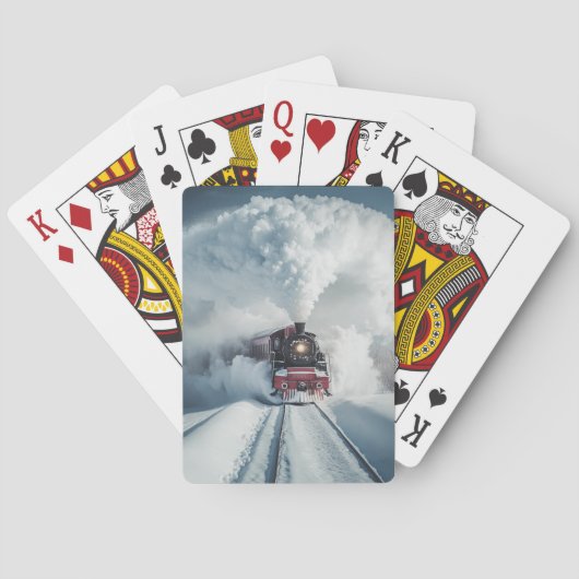 Steam Train Playing Cards トランプ (裏面)