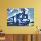 STEAM TRAIN QUEENSLAND AUSTRALIA WITH ART EFFECTS キャンバスプリント (インサイチュ (リビング))