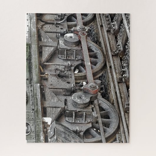 STEAM TRAIN WHEELS ジグソーパズル (縦)