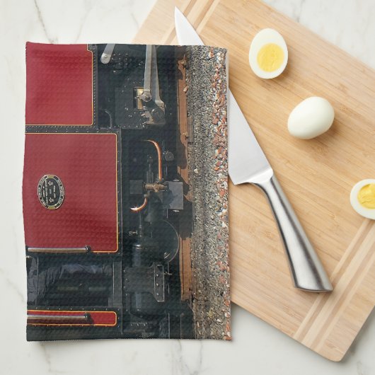 STEAM TRAINS キッチンタオル (四つ折り)